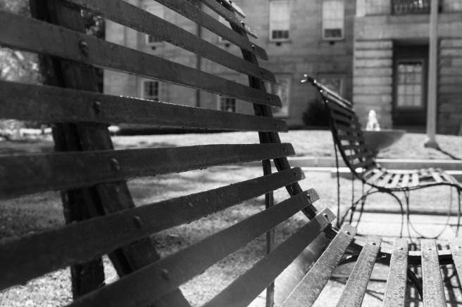 Chair black and white